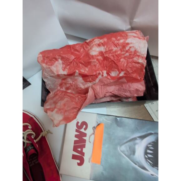 Sperry Jaws Movie 7 Shoes Box Red celebrate 50th anniv!!! - Picture 10 of 16